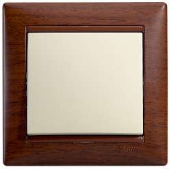 Legrand Valena Тонированное дерево Рамка 1-ая арт. 770311