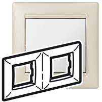 Legrand Valena Жемчужный Рамка 2-ая горизонт. арт. 770482