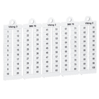 Legrand Viking 3 Листы с этикетками для клеммных блоков верт формат шаг 5 мм цифры от 21 до 20 арт. 039557 Legrand Viking 3 Листы с этикетками для клеммных блоков верт формат шаг 5 мм цифры от 21 до 20 арт. 039557