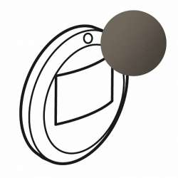 Legrand Вставка - для лицевой панели Celiane - My Home - SCS - без маркировки - белый арт. 068000