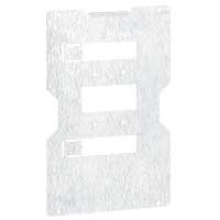 Legrand XL3 4000 Пластина для вер.монтажа DPX 630 съемная/выкатная арт. 020788