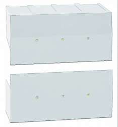 Legrand Защитная пломбируемая крышка набор из 2 штук для DPX/DPX-IS 1600 4P арт. 026265