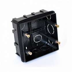 PE DIY Коробка монтажная под ANAM 2-ая для сплошных стен, с крепежом, 100х100х50мм IP20 арт. B PE 000 033