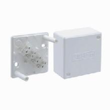 PE Коробка клеммная, наруж.монтаж, 55х55х30мм, IP42, бел арт. PE 410 142/10 Б