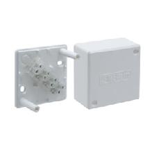 PE Коробка клеммная, наруж.монтаж, 55х55х30мм, клеммная колодка 4мм2, IP42, бел арт. PE 410 142/04 Б