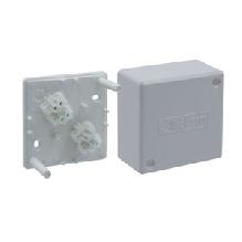 PE Коробка клеммная, наруж.монтаж, 70х70х31мм, IP42, сер арт. PE 410 144/10 С