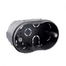 PE Коробка монтажная под ANAM 1-ая для сплошных стен, с крепежом, 110x65 арт. PE 000 006