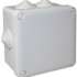 PE Коробка распределительная, квадратная, 7 вводов, IP55, 105x105x57мм арт. PE 120 105