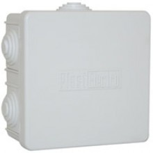 PE Коробка распределительная 85х85х40 IP 54 6 конических сальников арт. PE 120 008