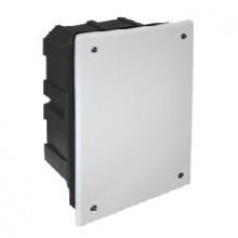 PE Коробка распределительная для сплошных стен 160х100х70 IP20 бел крышка арт. PE 000 034R