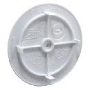 PE Крышка для монтажной коробки PE 030 040 белая арт. PE 310 050