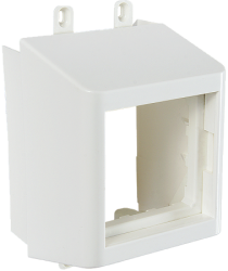 Рамка Mosaic для мини-плинтусов 60х16 на 2 модуля белый (030377 - SPL - 060007S) арт. 060007S