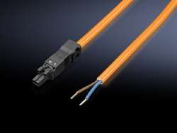 Rittal SZ Кабель подключения 100-240В 2-конт. оранж. 3000мм, (упак=5шт) арт. 2500420