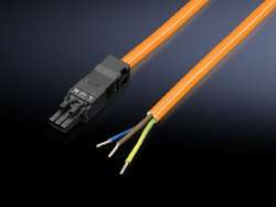 Rittal SZ Кабель подключения 100-240В оранж. 3000мм, (упак=5шт) арт. 2500400