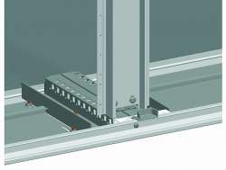 SE 2 Верхние и нижние регулировочные рейки 500 арт. NSYSTBR5