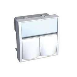 SE 2XRJ45 AVAYA накладка-держатель арт. ALB45383