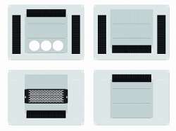 SE Actassi Дополнительный фильтр для вентиляторного блока 5шт арт. NSYCEFILS