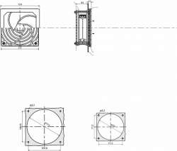 SE Actassi Электродвигатель вентилятора 156 М3 230В арт. NSYCVF156M230