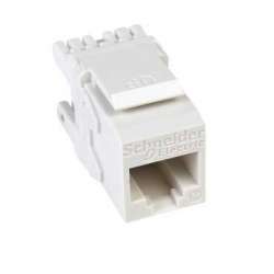SE Actassi Модуль RJ45 Keystone Кат.5е UTP белый арт. DCEKYSTUWT
