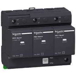 SE Acti 9 PRD1 MASTER Ограничитель перенапряжения 3P, класс1, со сменными картриждами арт. 16362