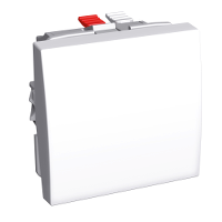 SE Altira Бел Выключатель без фиксации 10A RAL9003 арт. ALB44060