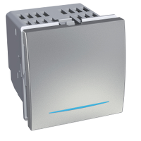 SE Altira Металлик Диммер нажимной универсальный 0-350Вт/ВА арт. ALB46190