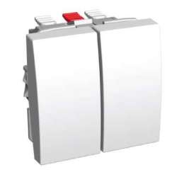 SE Altira Переключатель 2-клавишный 16A арт. ALB45056