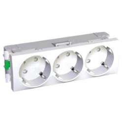 SE Altira Розетка 3-ая 45град. 2P+E со шторками арт. ALB45262