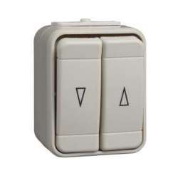 SE Aquatop наруж Бел Выключатель для жалюзи 10А, IP44 арт. 442800