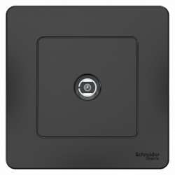 SE Blanca внутр Антрацит Розетка TV арт. BLNTS000016