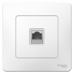 SE Blanca внутр Бел Розетка ТЛФ RJ11 арт. BLNIS011001