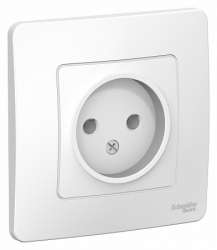 SE Blanca внутр Бел Розетка б/з без шторок 16А, 250В арт. BLNRS000011