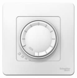 SE Blanca внутр Бел Светорегулятор (диммер) поворотно-нажимной 400Вт арт. BLNSS040011