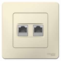 SE Blanca внутр Молочная Розетка компьютерная RJ45 арт. BLNIS045002