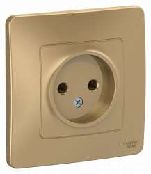 SE Blanca внутр Титан Розетка б/з без шторок 16А, 250В арт. BLNRS000014