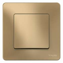 SE Blanca внутр Титан Выключатель 1-клавишный, 10А, 250B арт. BLNVS010104