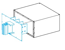 SE Canalis Кабельный короб для присоединительной секции (KTB0350BC01) арт. KTB0350BC01