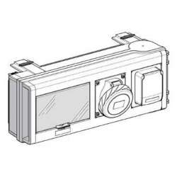 SE Canalis Отводной блок 32А с 2 силовыми розетками (KSB32CP15F) арт. KSB32CP15F