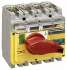 SE Compact INS/INV Выключатель-разъединитель INV100 4P красная рукоятка/желтая панель арт. 31181
