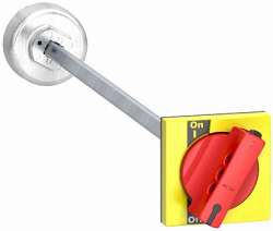 SE Compact INS/INV Жёлто-красная Рукоятка выносная на дверь с удлинённой осью INS250 арт. LV431051