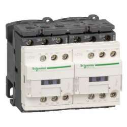SE Contactors D Контактор реверсивный 3P, 12A+ELVGR 48V 50/60Гц, винтовой зажим арт. LC2D12E7V