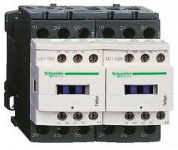 SE Contactors D Контактор реверсивный 3P, 18 A, 24В DС арт. LC2D18BDV
