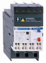 SE Contactors D Thermal relay D Тепловое реле перегрузки 2,5-4A Class 10 пружинный зажим арт. LRD083