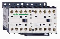 SE Contactors K Контактор реверсивный 4P (4 НО), AC1 25 A, 24В 50/60 Гц, мех.блокировка арт. LC2K09004B7