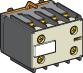 SE Contactors K Telemecanique Контакт дополнительный фронтальный 1НО+1НЗ для контакторо серии К арт. LA1KN11