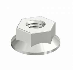 SE Defem Гайка фланцевая B43/M10 (50шт) SS316L арт. 1149564