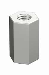 SE Defem Гайка соединительная для шпилек B42 M10 SS316L арт. 1149565