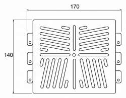 SE Defem Плата для крепления дополнительного оборудования B5 Mini SS316 арт. 1149337