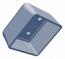 SE Defem Заглушка для U-профиля В64 арт. 1149403