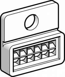 SE Держатель маркировки наборной, для крепления на панель, под винт арт. AR1SB2